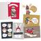 JAM Paper 6.25" x 4.625" Season's Greetings Animal Sentiments Assorted Card Set, 36ct.